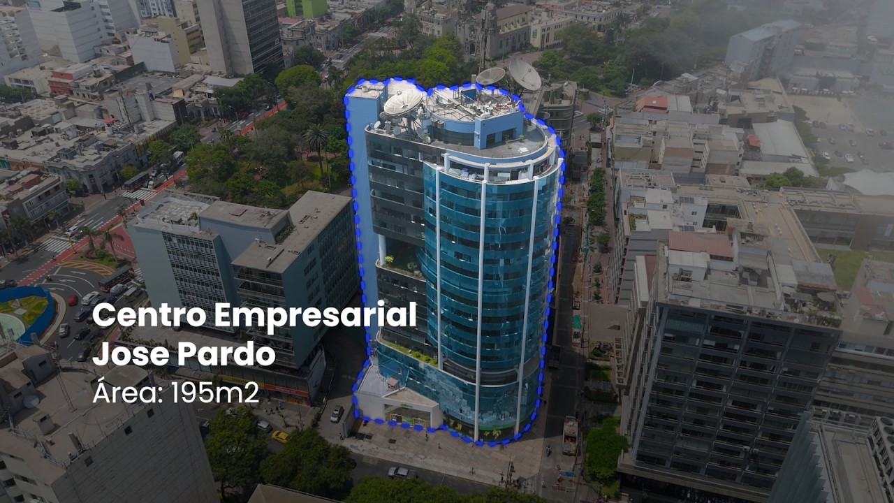 Alquiler de oficina de 195m2 en el Centro Empresarial Jose Pardo | Miraflores