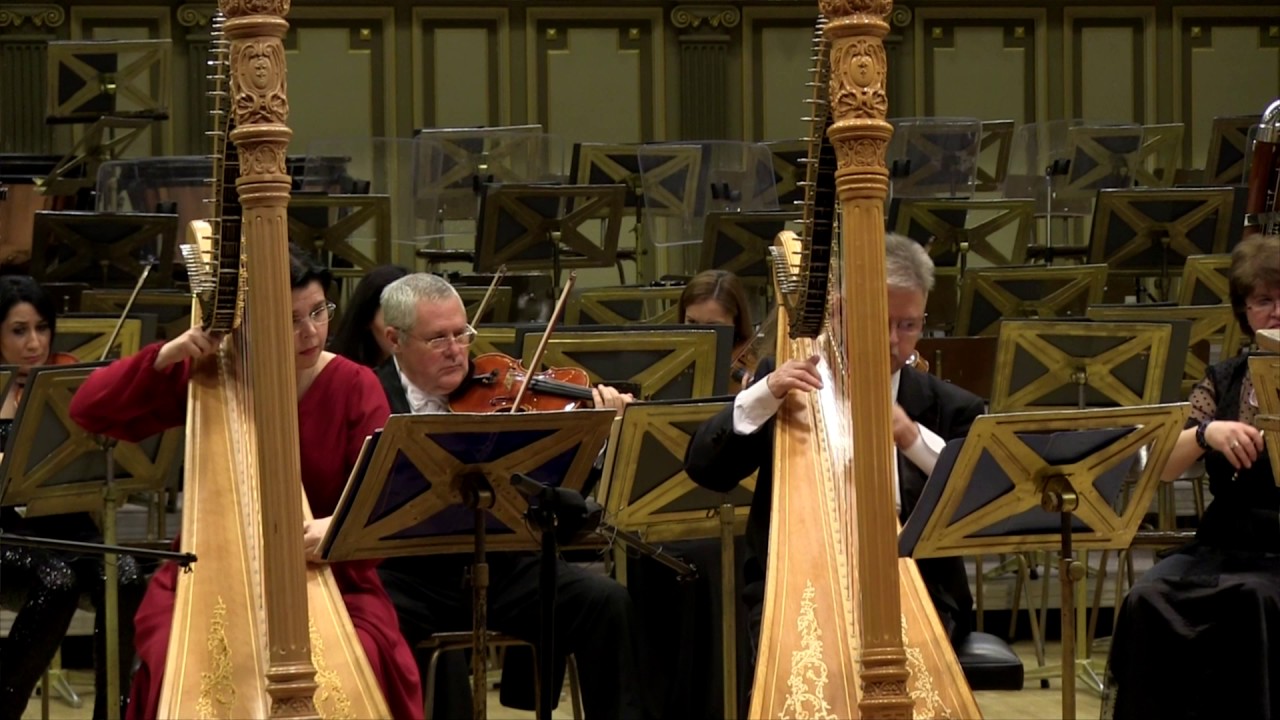 Macej Malecki - Concertino in an old style for two harps & orchestra
