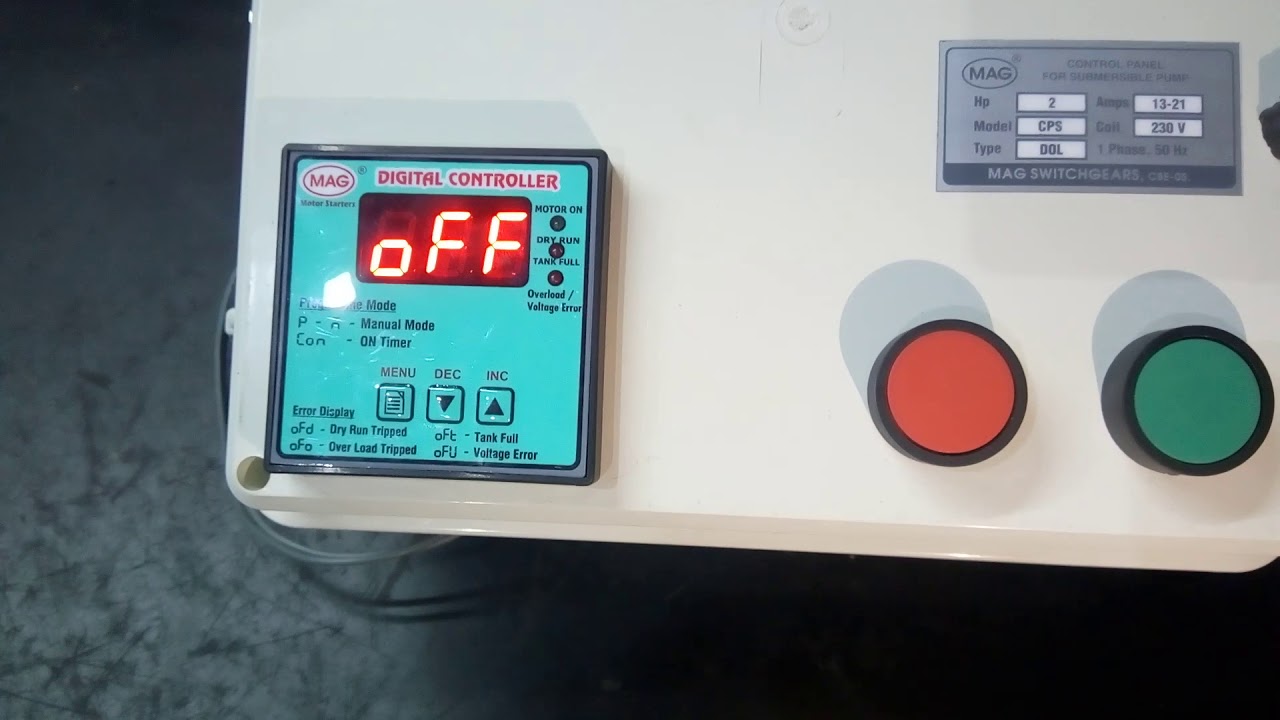 single phase Dryrun panel