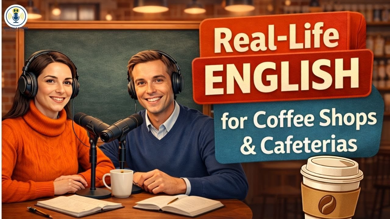 Daily English Made Easy: At the Counter – Real-Life English for Coffee Shops & Cafeterias