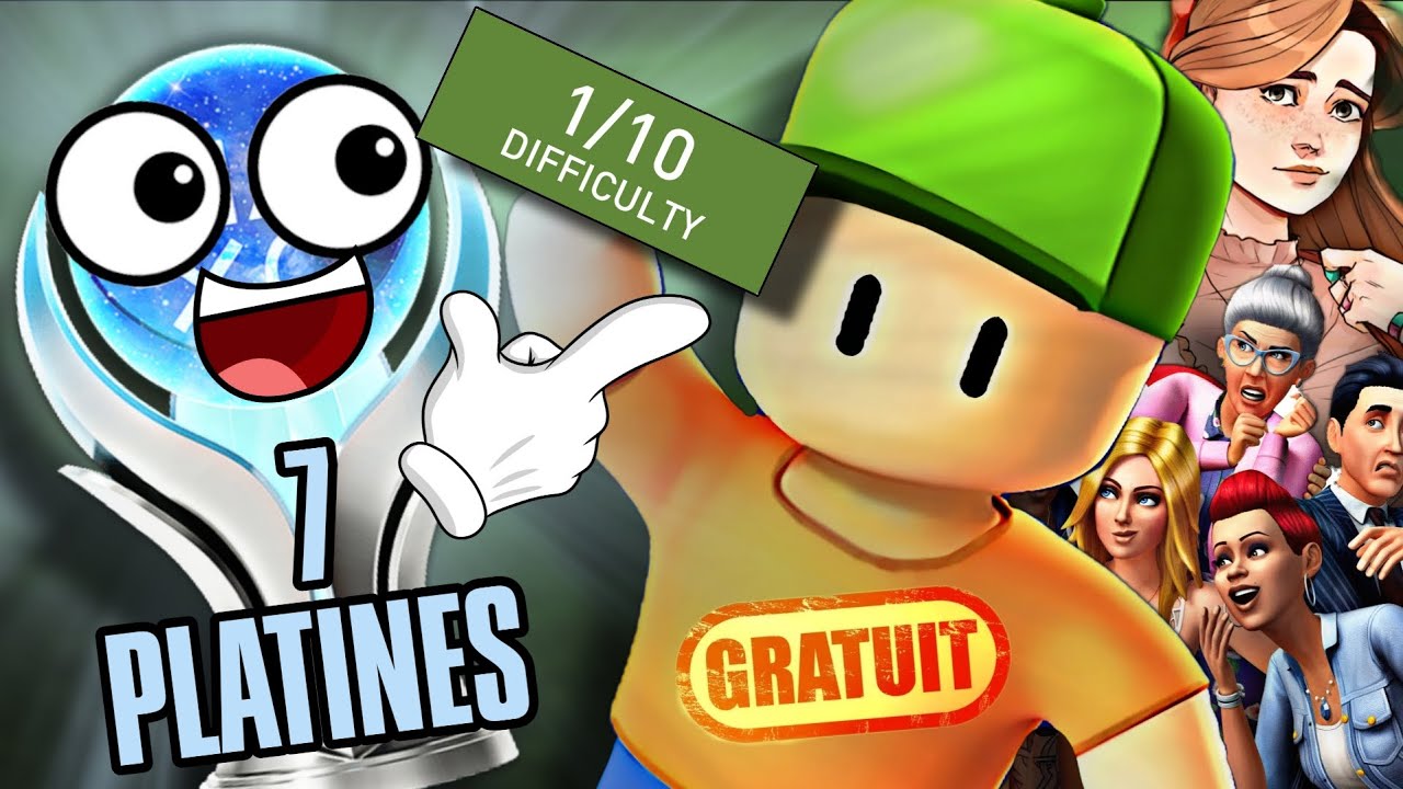 7 TROPHÉES PLATINE GRATUITS, FACILES, ET RAPIDE À OBTENIR !