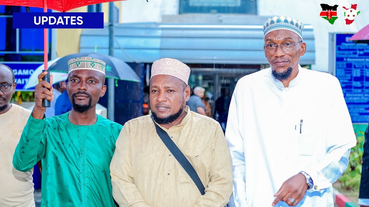 SHEIKH HASSAN AHMED KUTOKEA KENYA AWASILI BURUNDI APOKELEWA NA SHEIKH JAMAL SWALEH AZUNGUMZA MAZITO