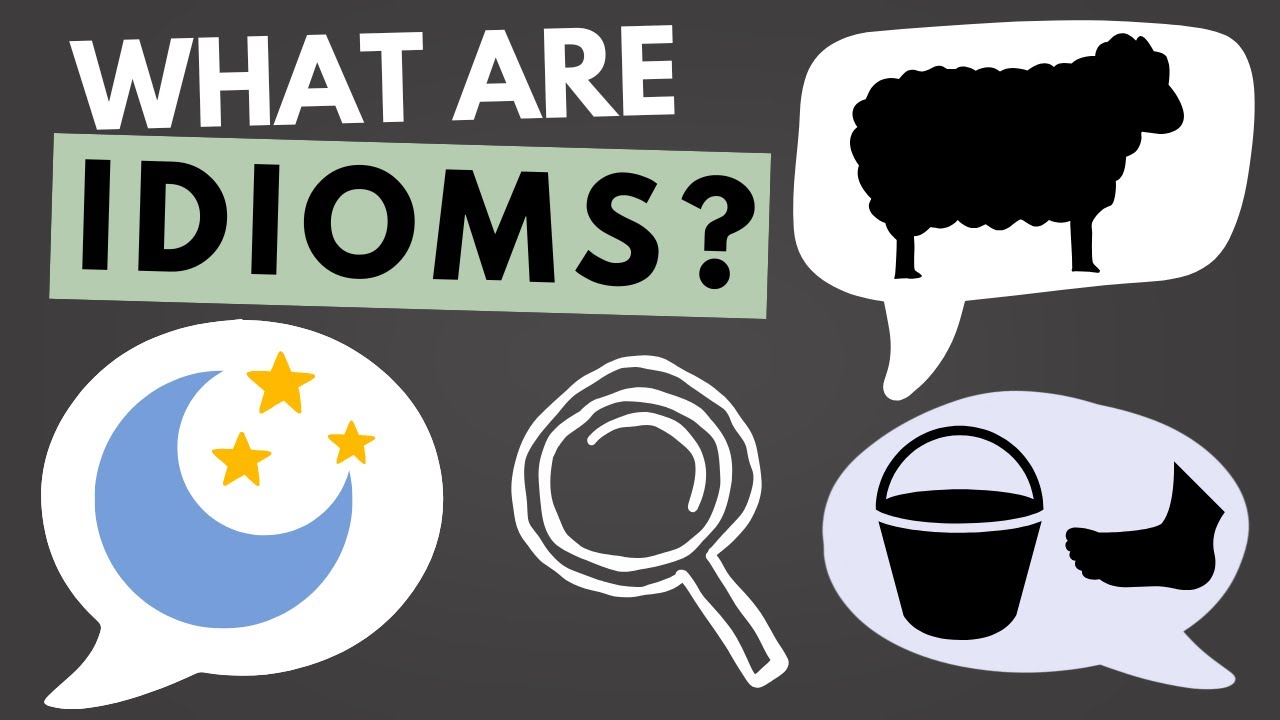 Idioms Lesson for Kids Speech Therapy