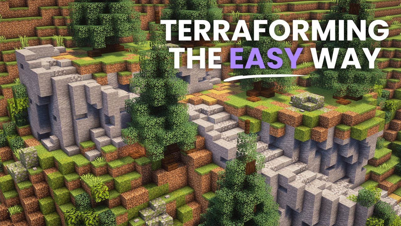 Терраформирование в Minecraft стало проще | Блок за блоком