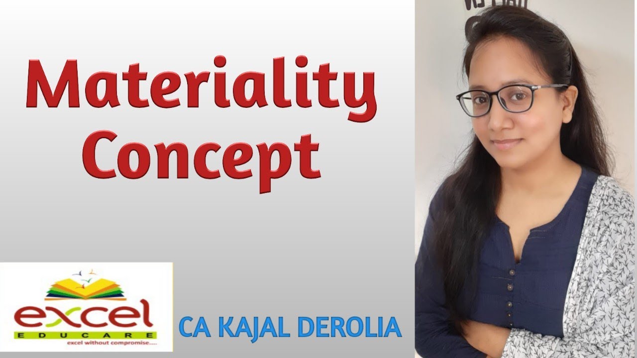 #6 Materiality Concept | Accounting Principles | CA | CS | CMA | Bcom | Mcom | NET | EPFO |