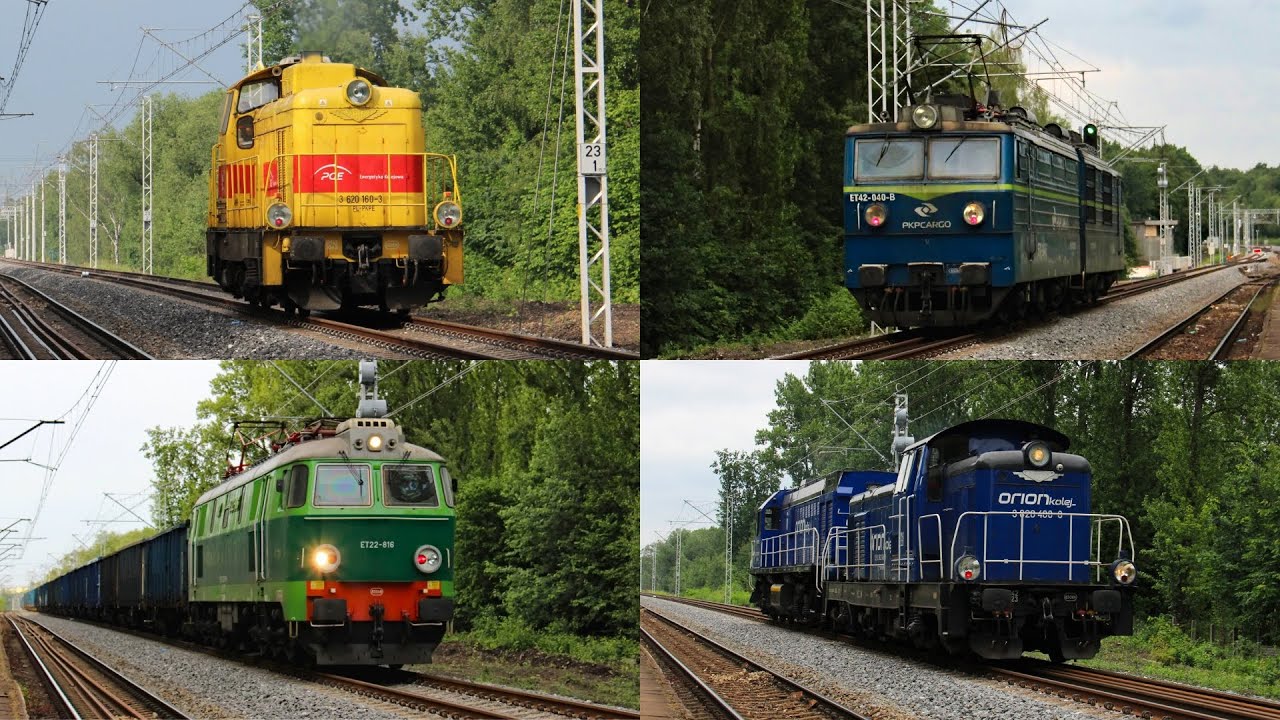 Pociągi Bytom Północny | ET22-816, SM42 PGE Energetyka, Duet SM42 z TEM2 Orion Kolej i inne