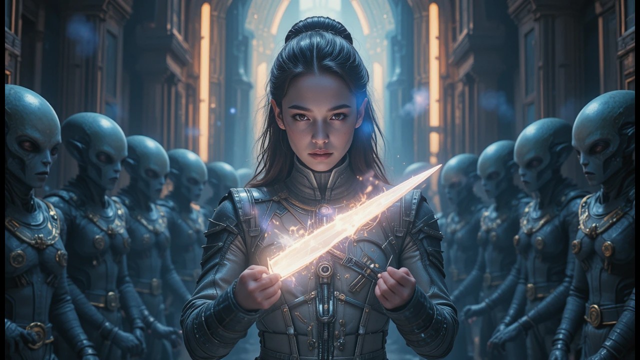 No Alien Could Wield the Gravity Blade — Yet the Human Balanced It on Two Fingers..HFY Sci-fi Story
