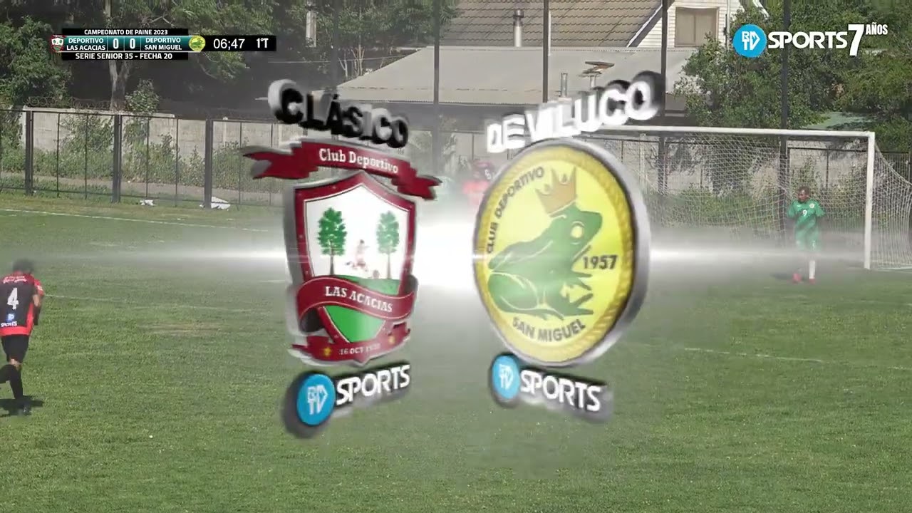 SENIOR 35 | Las Acacias vs San Miguel | Fecha 20 | Campeonato de Paine 2023 | Cl&aacute;sico de Viluco
