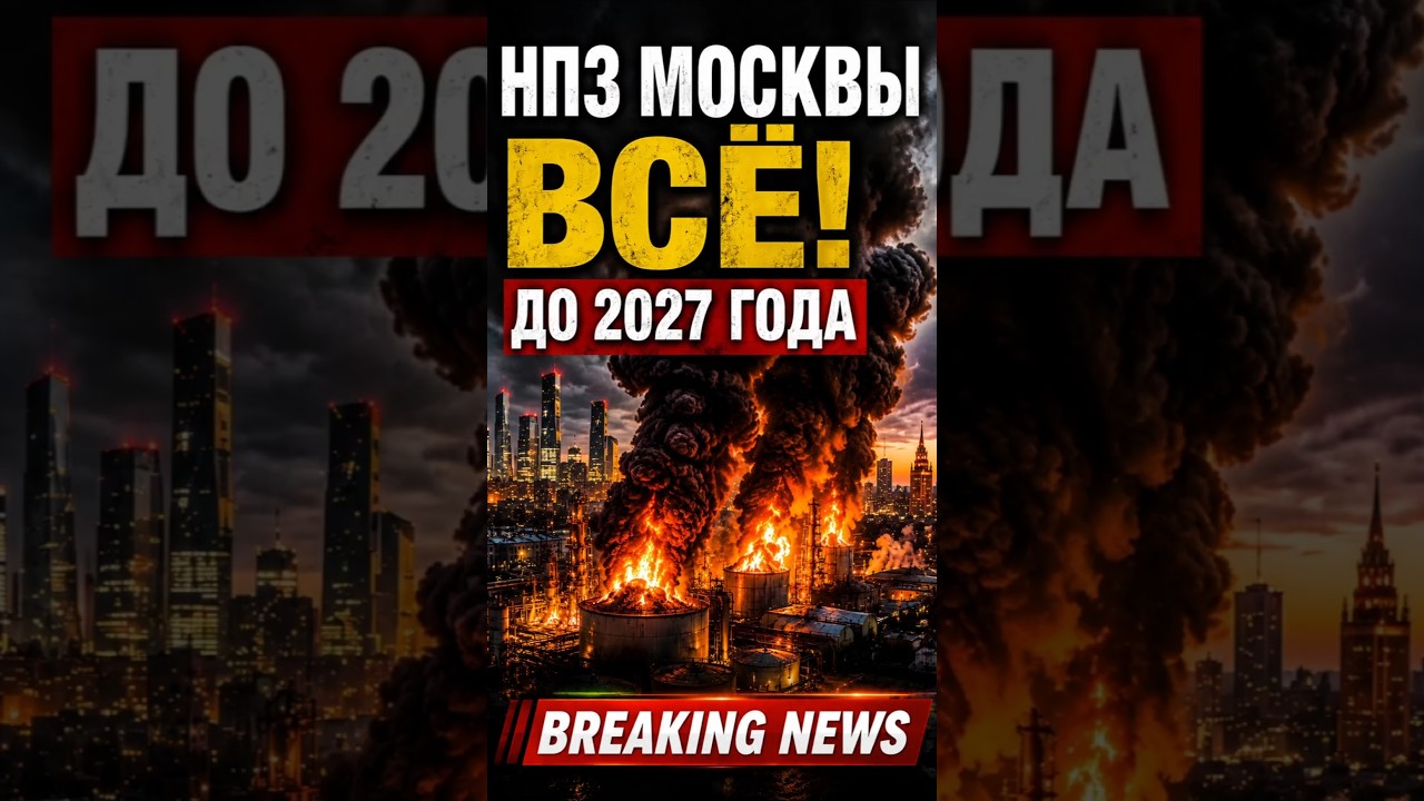Главный НПЗ Москвы всё! До 2027 года без работы