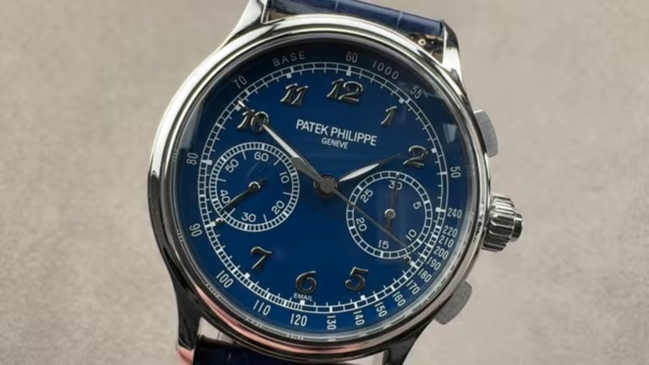 Patek Philippe 5370P Split-Seconds Chronograph 5370P-011 - Discontinued 41mm Platinum Watch Review