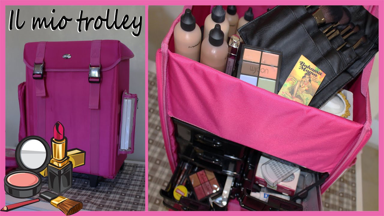 Il mio TROLLEY MUA da Make-Up Artist