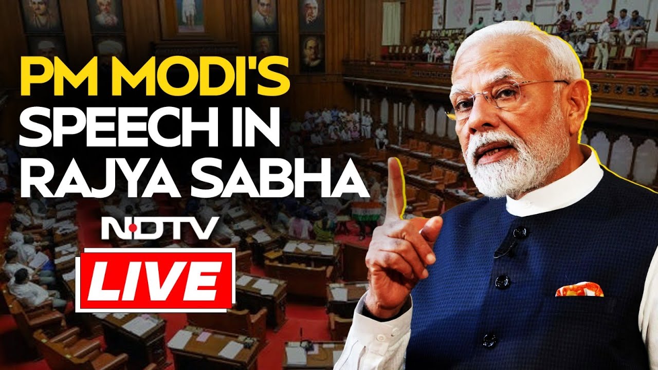 Parliament LIVE Today | PM Modi LIVE | PM Modi In Rajya Sabha | President's Address LIVE