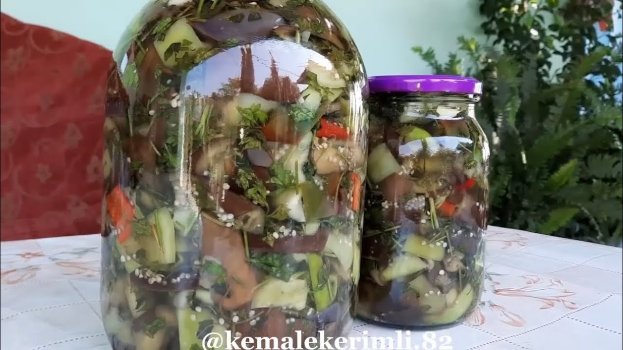 Badımcandan🔴fərqli üsulla çoox ləzzətli 🔴HƏFTƏBECƏR TURŞUSU🔴