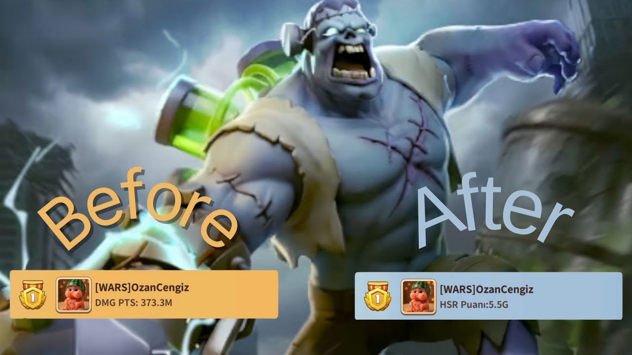 FRANKENSTEİN ETKİNLİĞİNİN TAKTİKLERİ (HASARIN 4 KAT ARTACAK!!!) - Dark War Survival