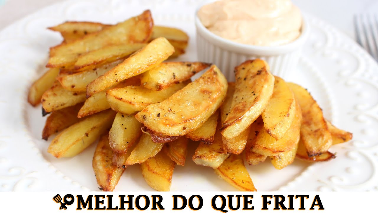 BATATA ASSADA COM MOLHO PICANTE - RECEITAS QUE AMO