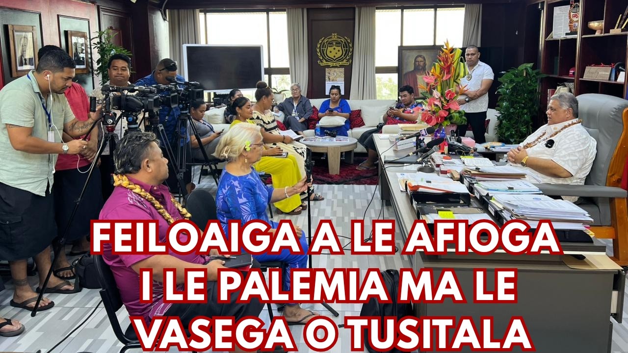 FEILOAIGA A LE AFIOGA ILE PALEMIA MA LE VASEGA O TUSITALA, 18 Fepuari 2026