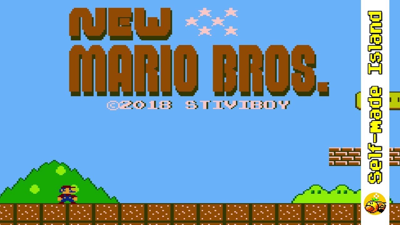New Mario Bros. &bull; Super Mario Bros. ROM Hack (NES/Nintendo Entertainment System)
