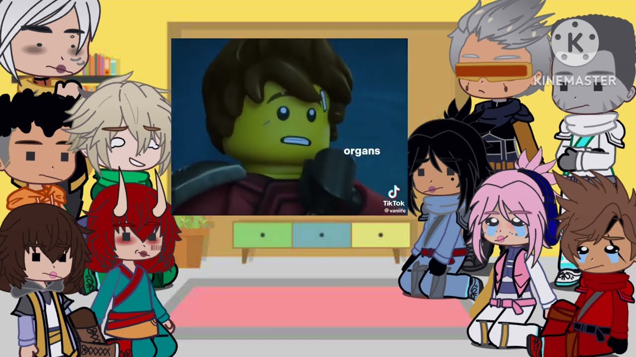NINJAGO DRAGON RISING react to master of the mountain(s13) /part 5 2/2