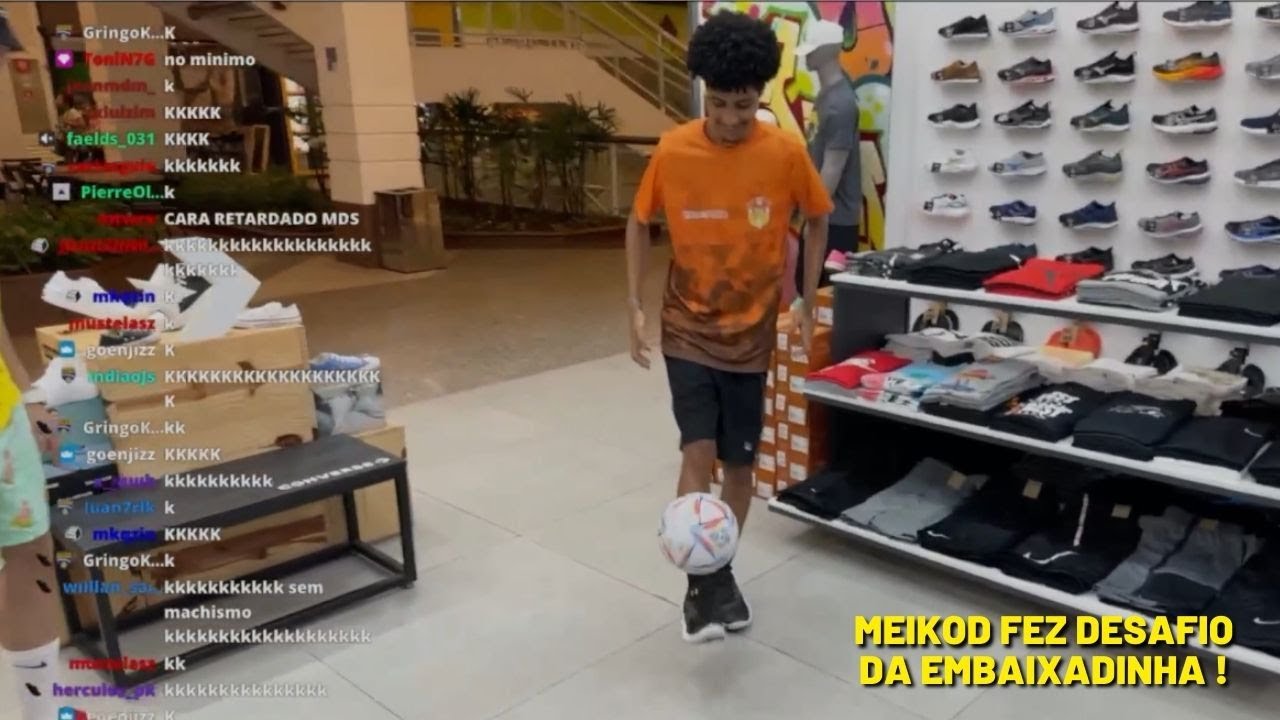 Meikod fez um desafio valendo 100 reais 🤑