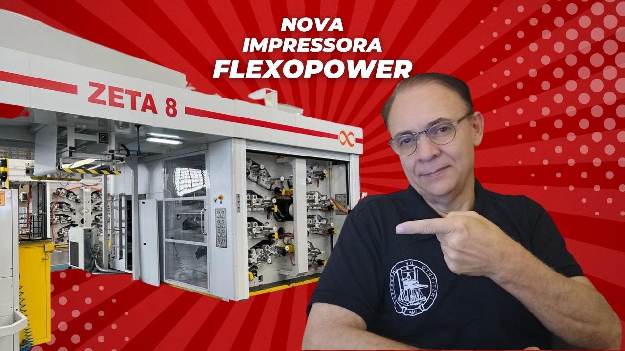 Nova Impressora ZETA 8 FLEXOPOWER