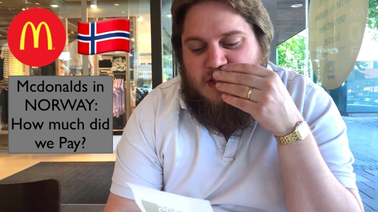 How much does MCDONALDS costs in NORWAY I Norway Vlog