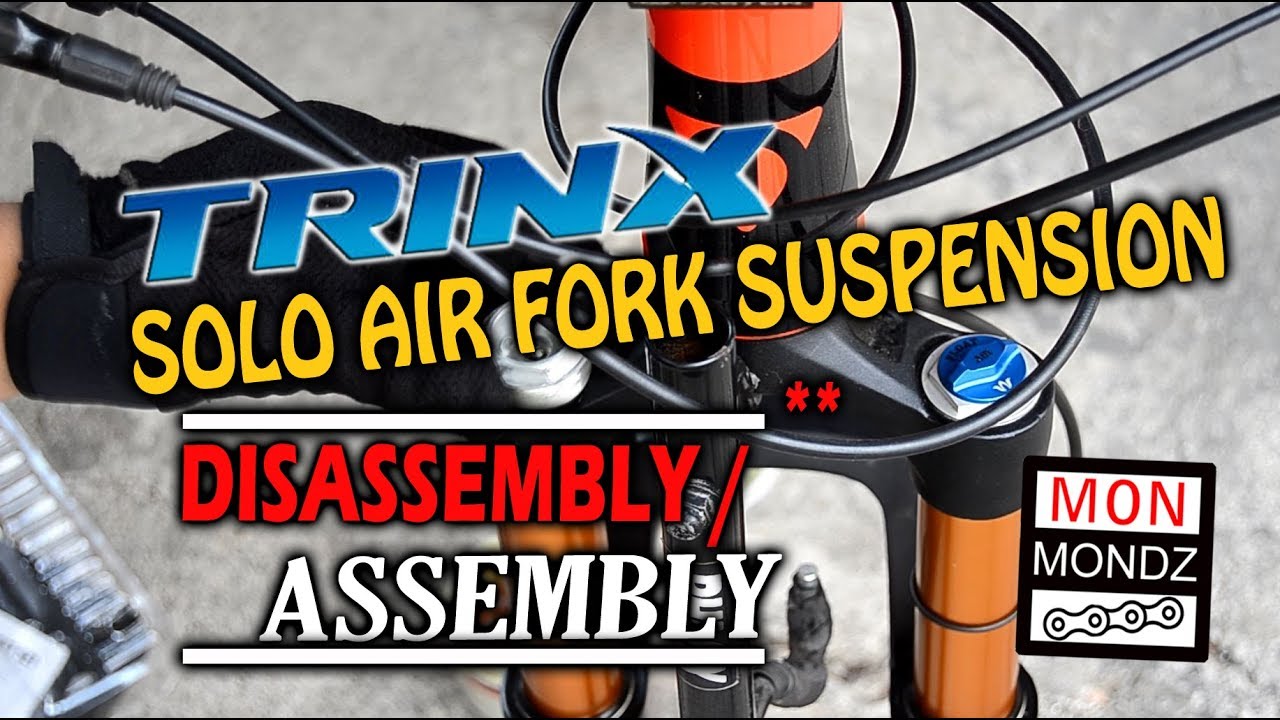 TRINX SOLO AIR FORK | Disassembly, Assembly TUTORIAL