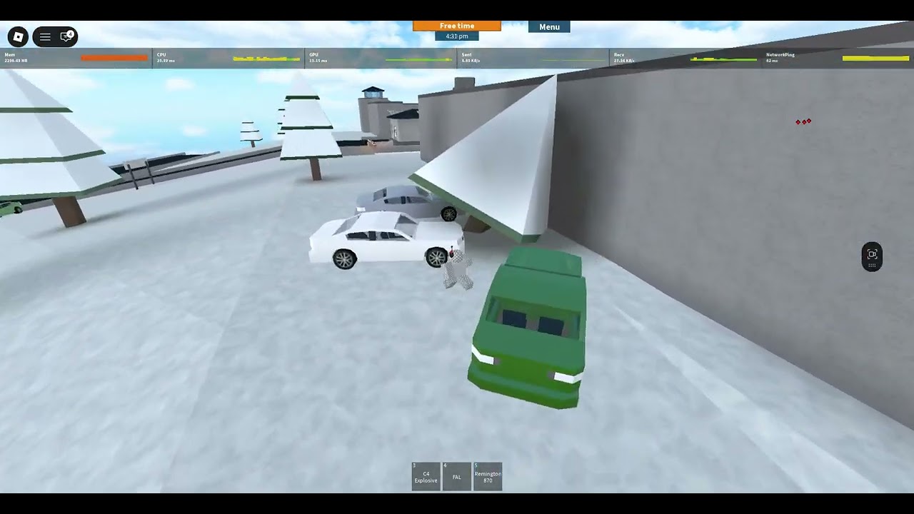 Robot Gameplay PRISON LIFE