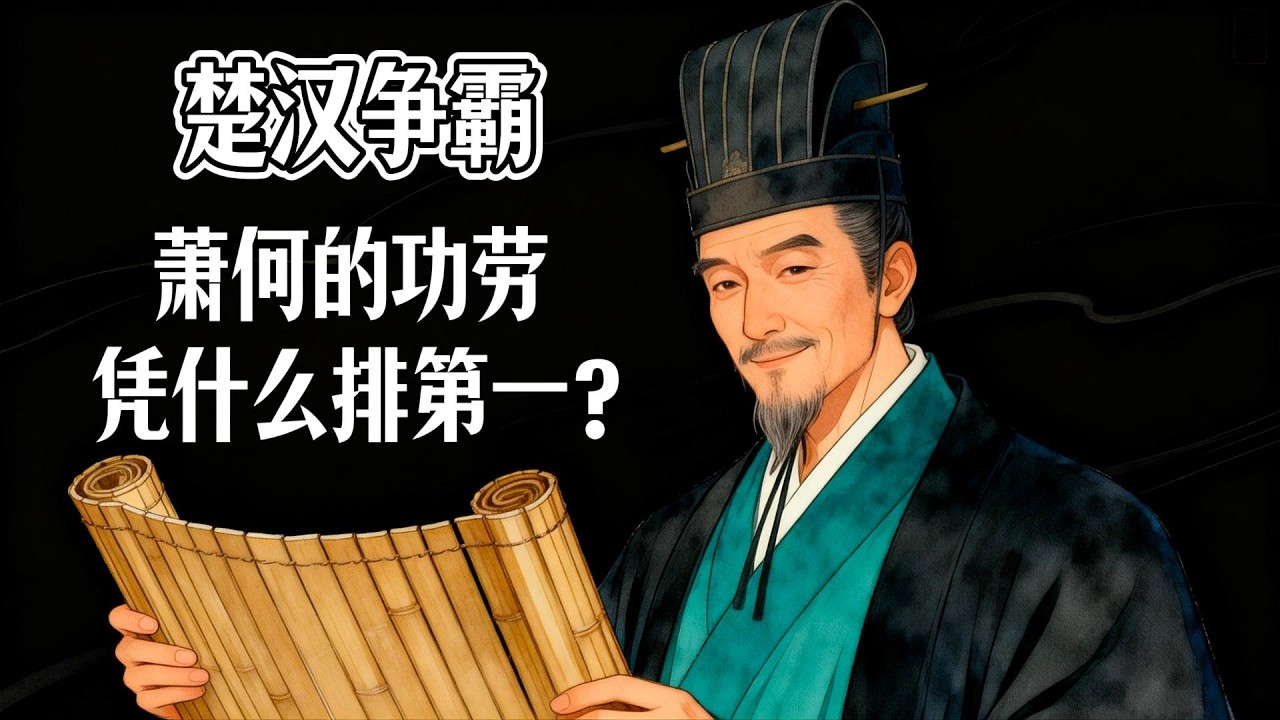 如果没有萧何，刘邦在楚汉争霸中能赢吗？萧何的功劳到底有多大？#睡前故事#历史故事#安神助眠#睡眠故事