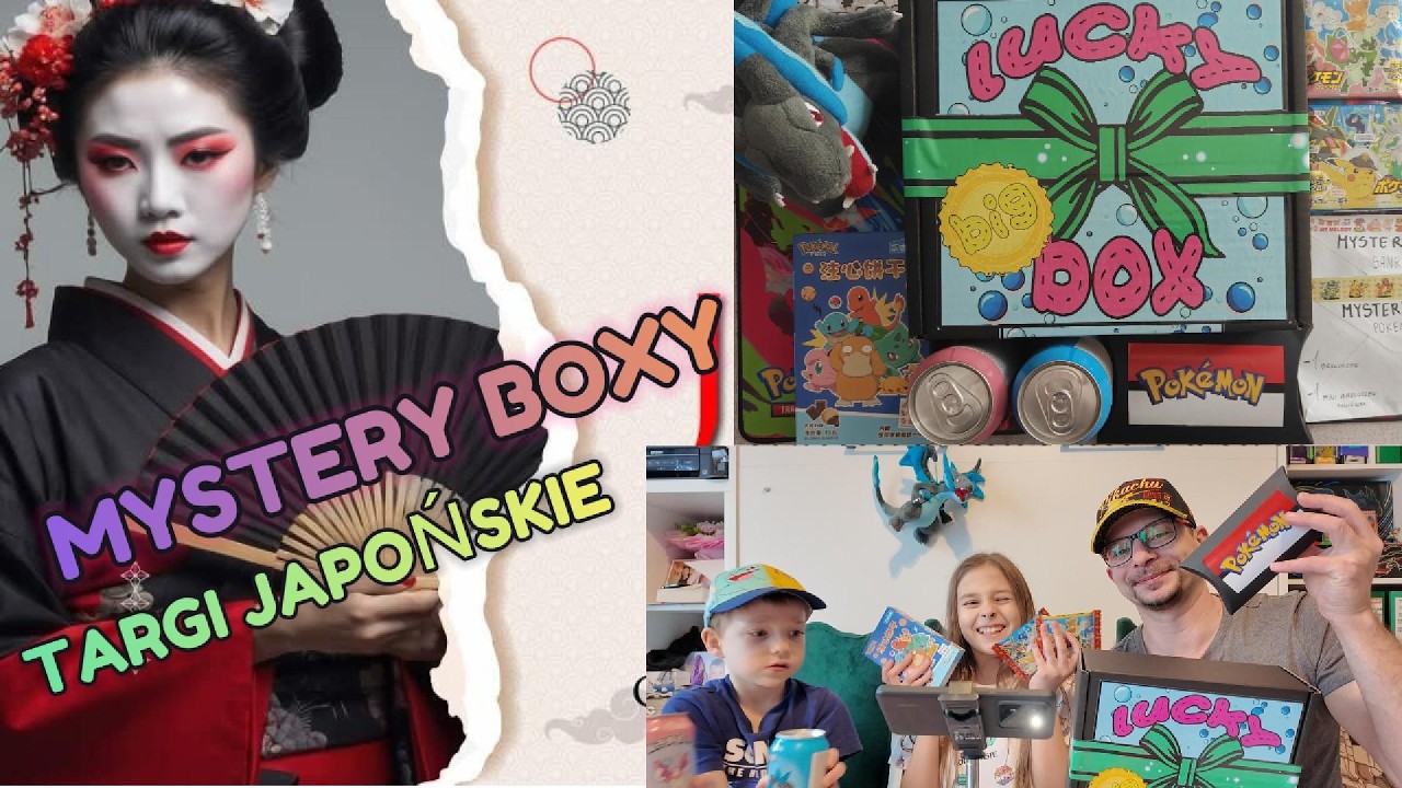 MYSTERY BOXY I TARGI JAPOŃSKIE w Szybie Wilson w Katowicach