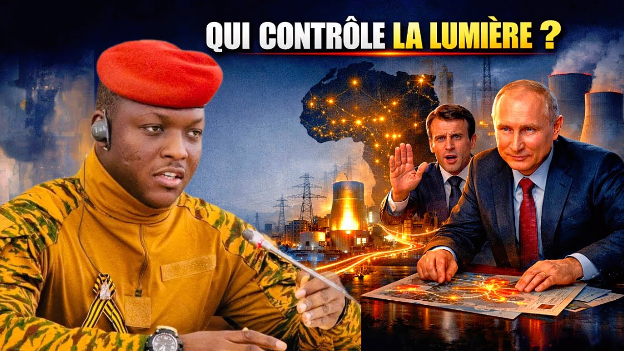 Ibrahim Traoré : 15 milliards $, 60 ans de dépendance… qui contrôle vraiment l’électricité ?