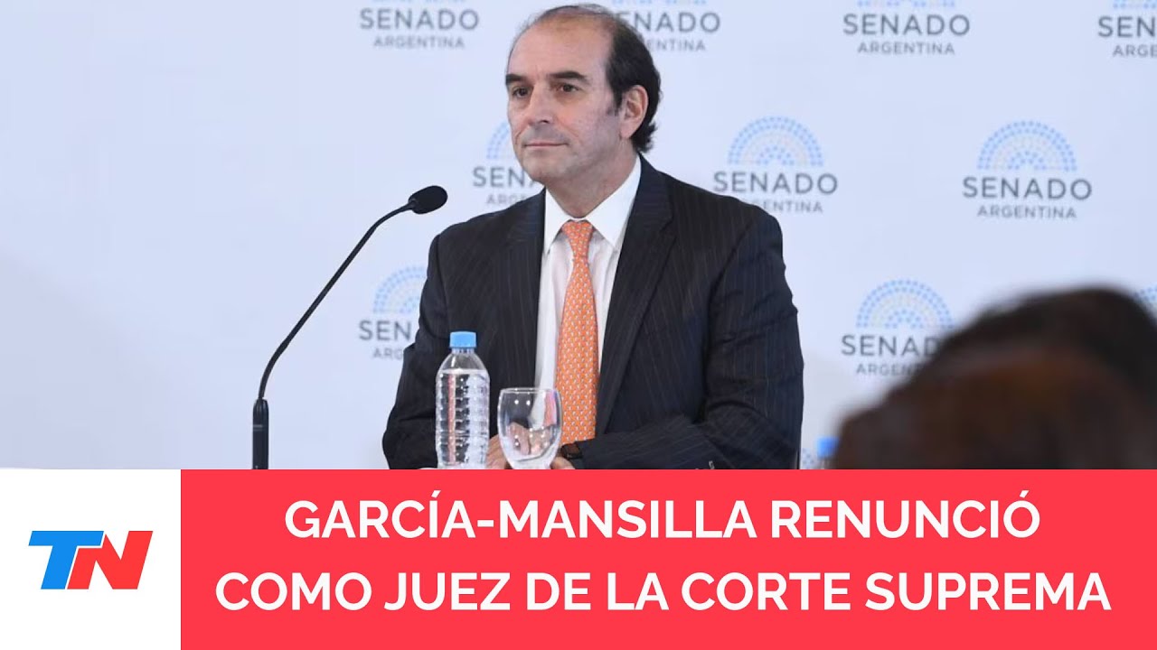 Renunció García-Mansilla como juez de la Corte Suprema tras el rechazo a su pliego en el Senado