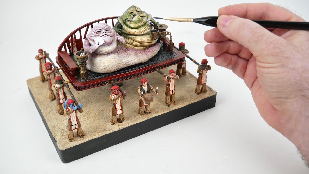 Let's 3D print some tiny Hutt Twins from the Book of Boba Fett!