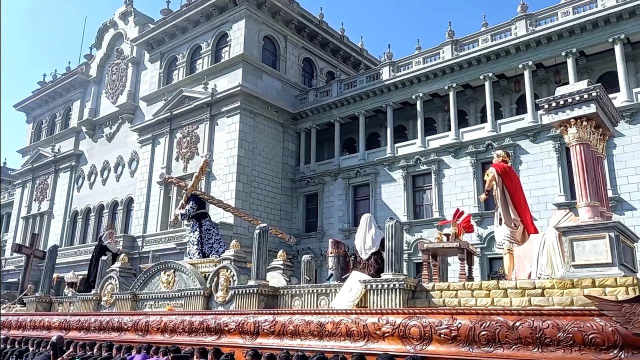 ♱ CONDENA INJUSTA ♱ Jesús de la Justicia frente al Palacio Nacional ~ Segundo Domingo Cuaresma 2024
