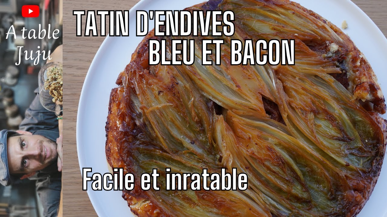 Tatin d'Endives au Bleu et Poitrine Fumée – Recette Gourmande et Facile !