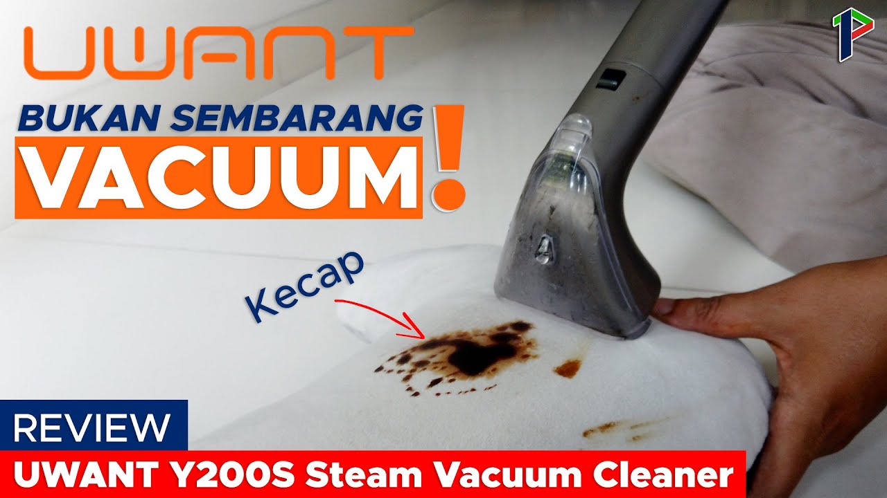 Vacuum Tapi Bukan Sekedar Vacuum?! UWANT Y200S Steam Vacuum Cleaner Review Indonesia