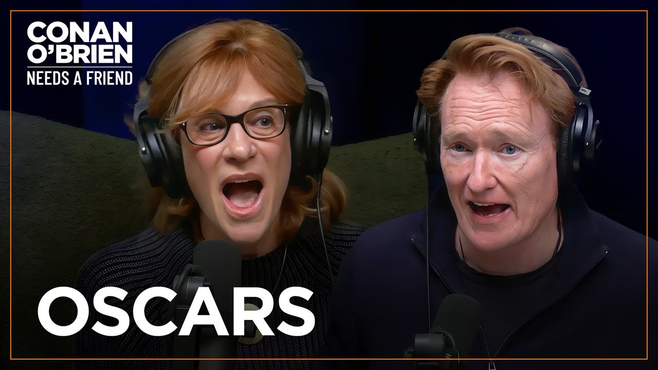 Conan Resisted Making A Joke After Adrien Brody’s Long Oscars Speech | Conan O'Brien Needs A Friend