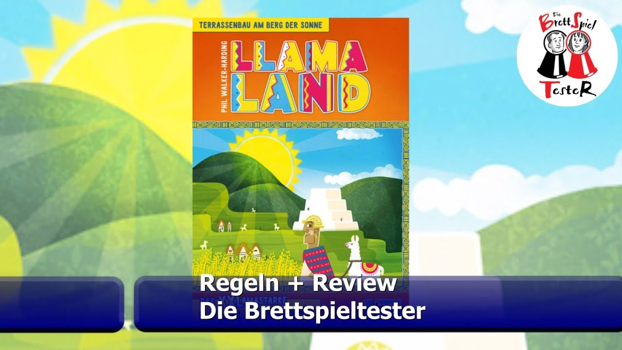 Llama Land von Lookout Spiele - Regeln + Review - Brettspiel - Die Brettspieltester