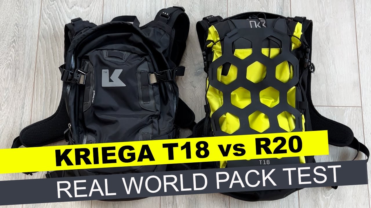 Kriega T18 против R20 — заправка для поездок на работу и на выходные