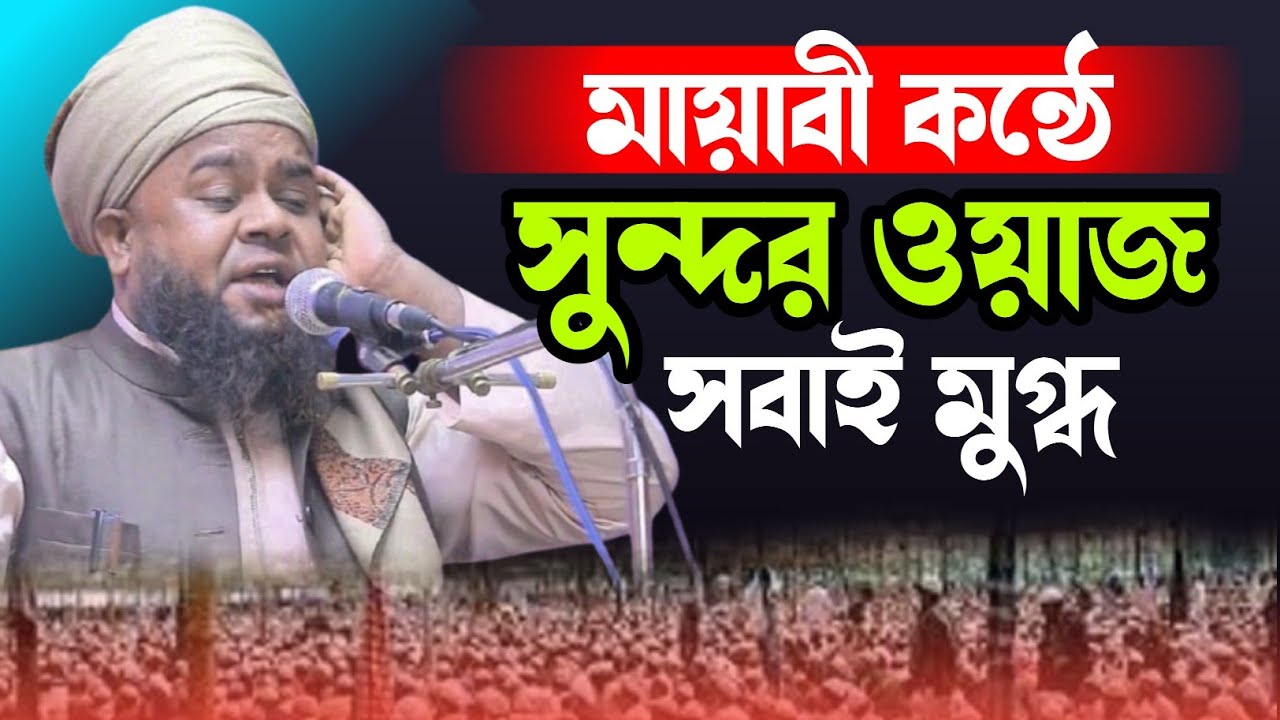 মায়াবী কন্ঠে সুন্দর ওয়াজ সবাই মুগ্ধ, মুফতী কামাল উদ্দিন ধানসারী সাহেব