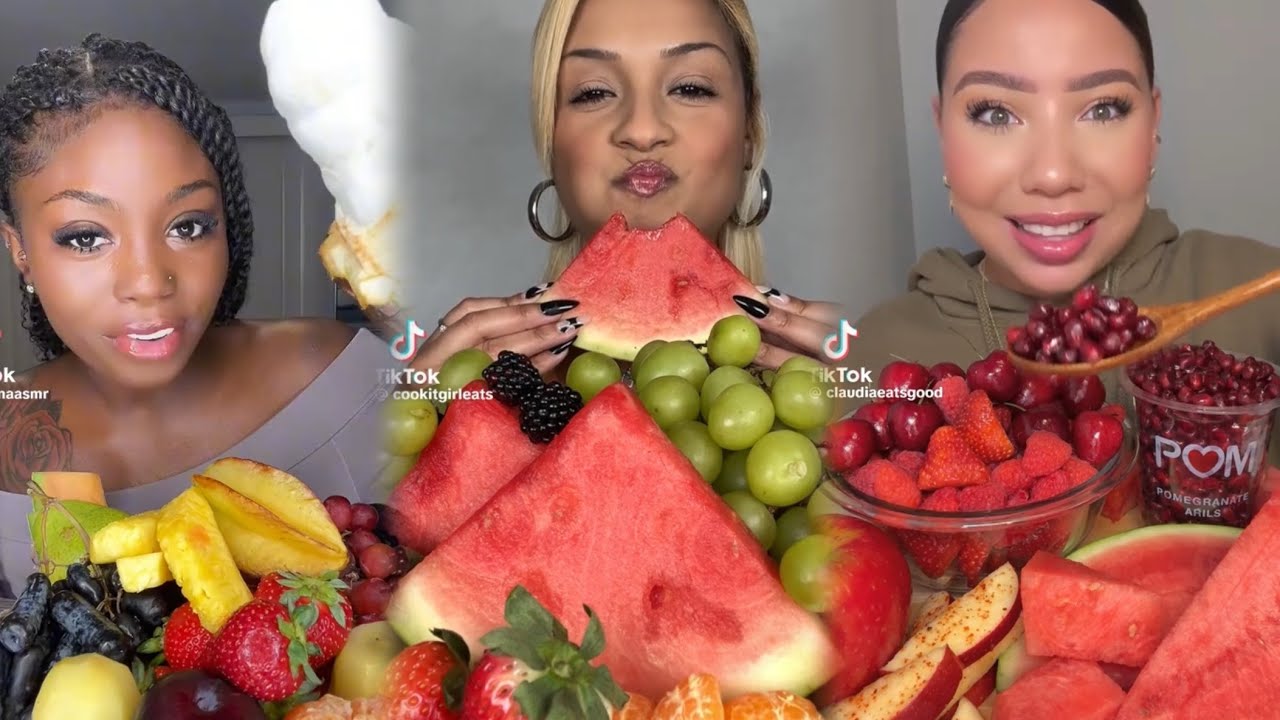 EXTREMELY SATISFYING FRUIT MUKBANG 🤤🍉 | tiktok compilation 
