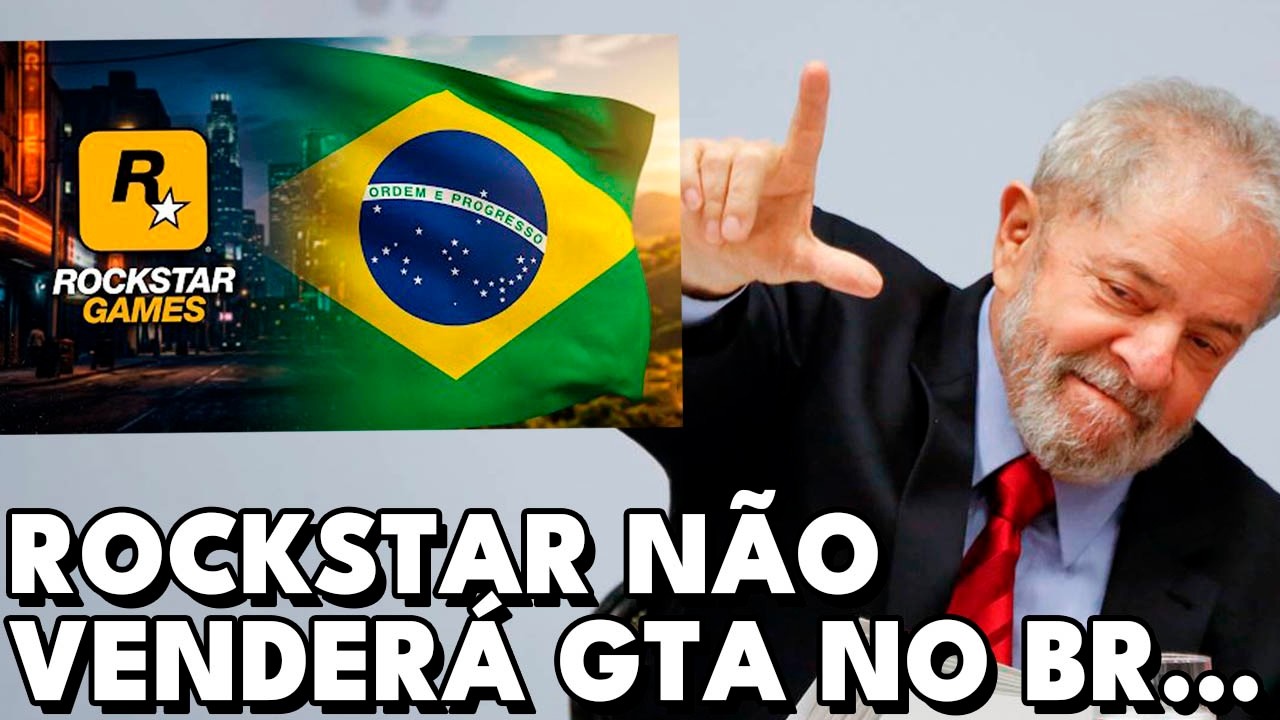 Rockstar will no longer sell GTA in Brazil due to the FELCA law...