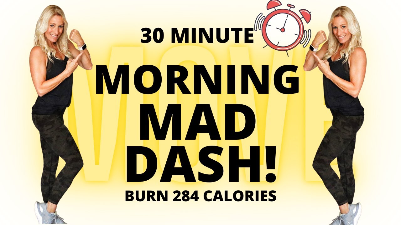 30 MINUTE MORNING MAD DASH | Strength & Cardio | Burn 284 Calories 🔥 | Tracy Steen