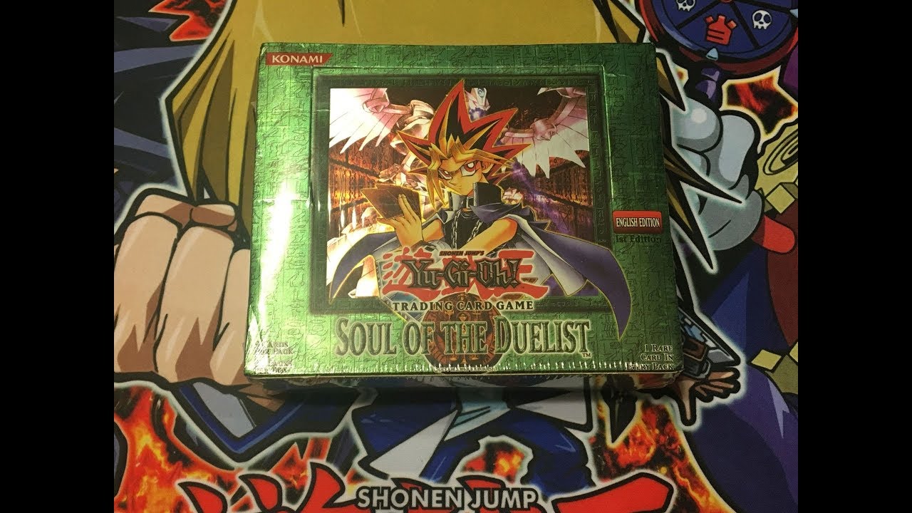 Yu-Gi-Oh! Soul of the Duelist 1st Edition Box Opening - Old Video Found!