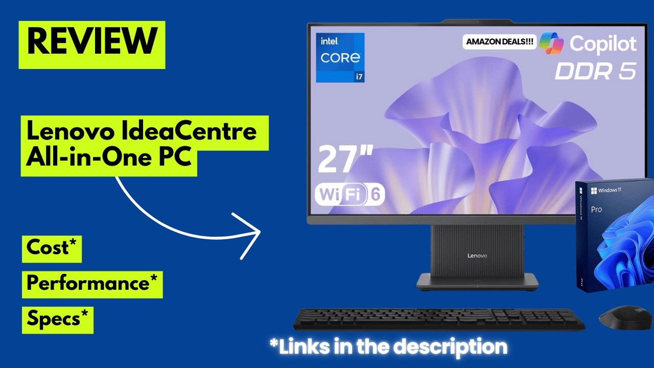 Lenovo IdeaCentre 27” All-in-One Review | Core i7-13620H Business PC Performance Test