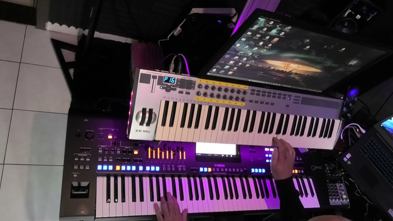The Bee Gees  - Tragedy   Cover by Albert on Yamaha Genos