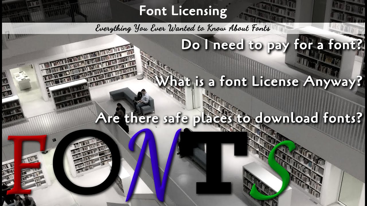 Font Licensing Tips