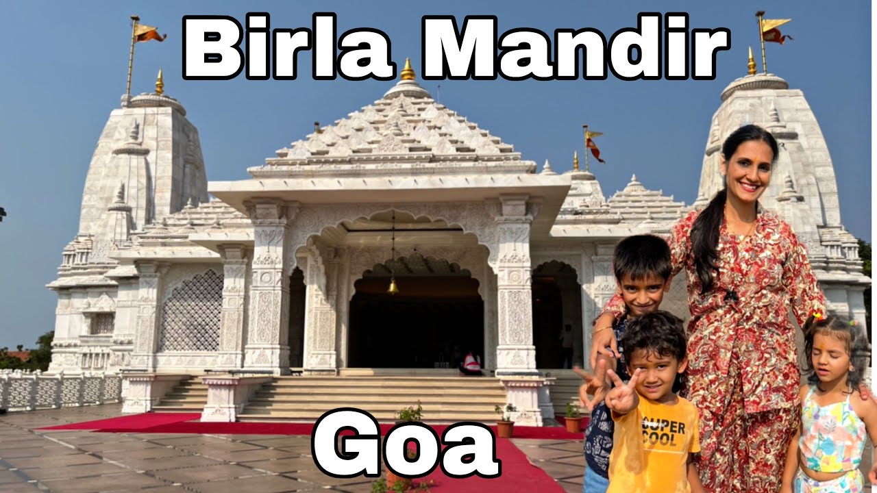 Birla Radha Krishna temple in Goa | Birla mandir Goa 🙏🏼