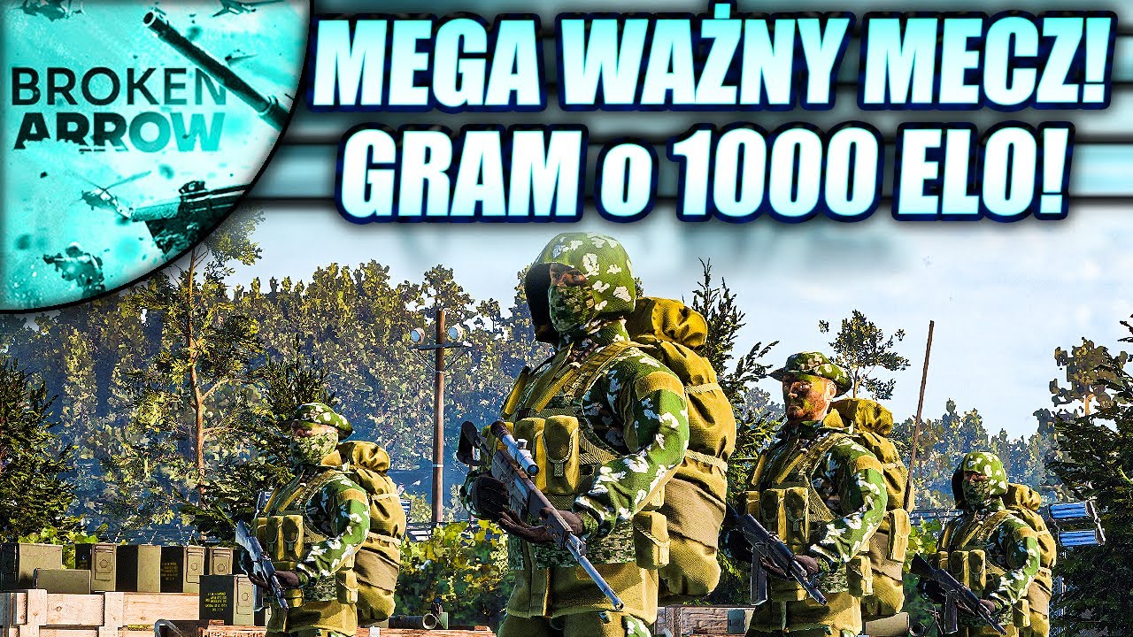 CZY WYGRAM MECZ ROSJA O 1000 ELO? - BROKEN ARROW MULTIPLAYER PL
