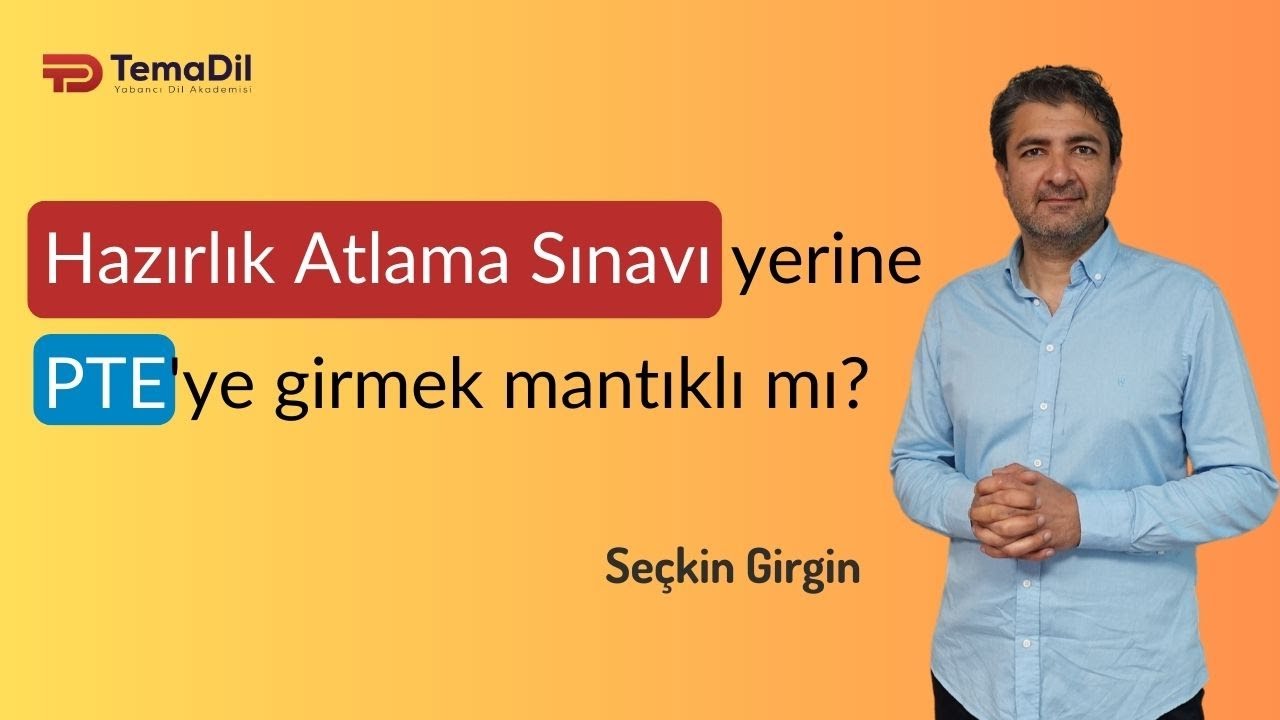 Proficiency Sınavı Yerine PTE Academic