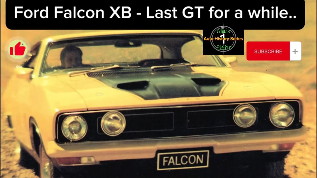 Ford Falcon XB - Last GT for a while…